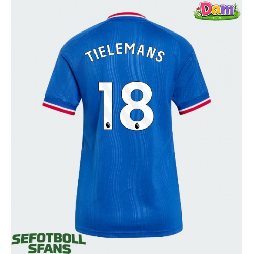 Manchester United Youri Tielemans #18 Bortatröja Kvinnor 2026-27 Kortärmad